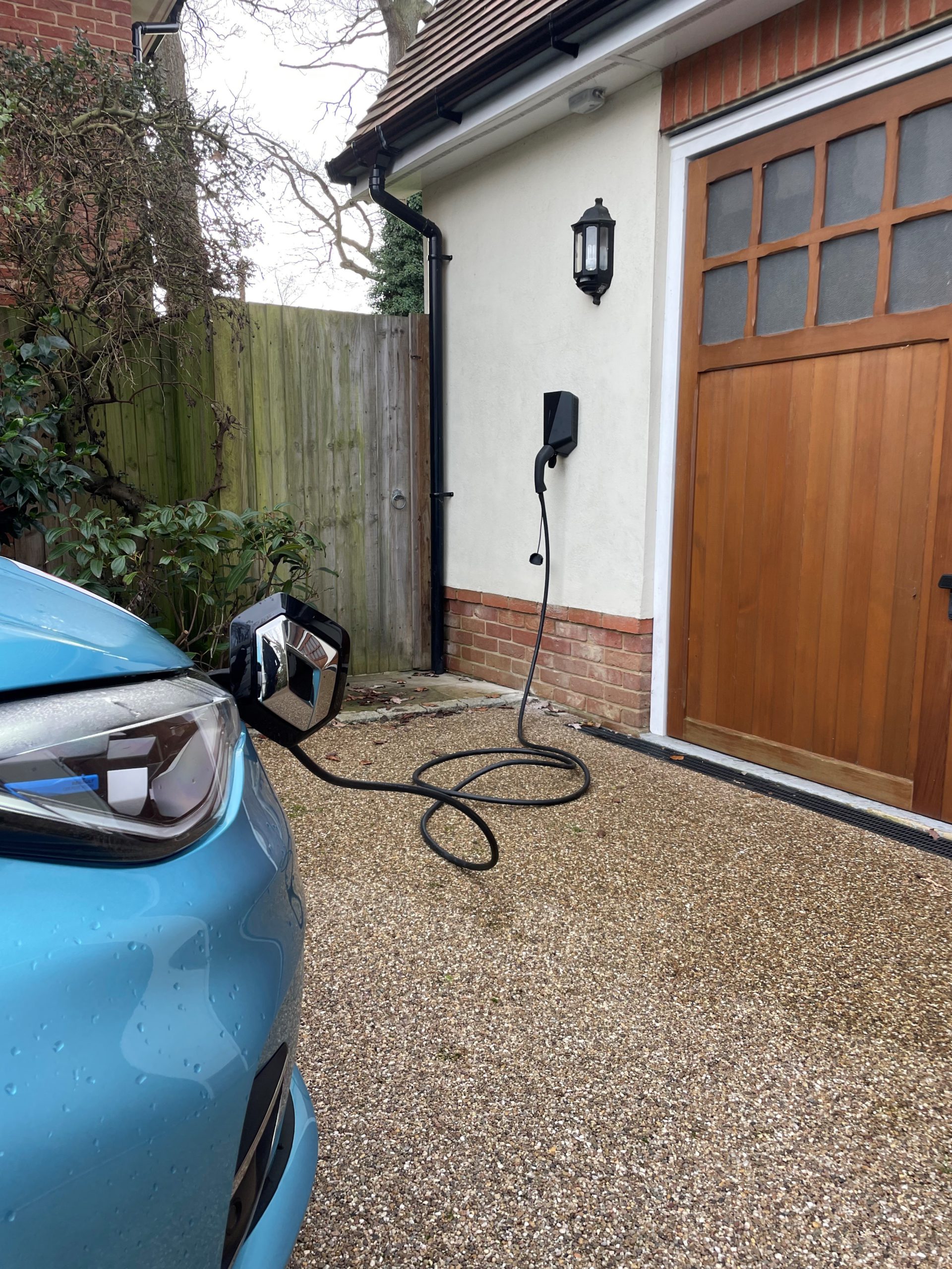 Domestic EV charger installation M&S Electrical Services Ltd